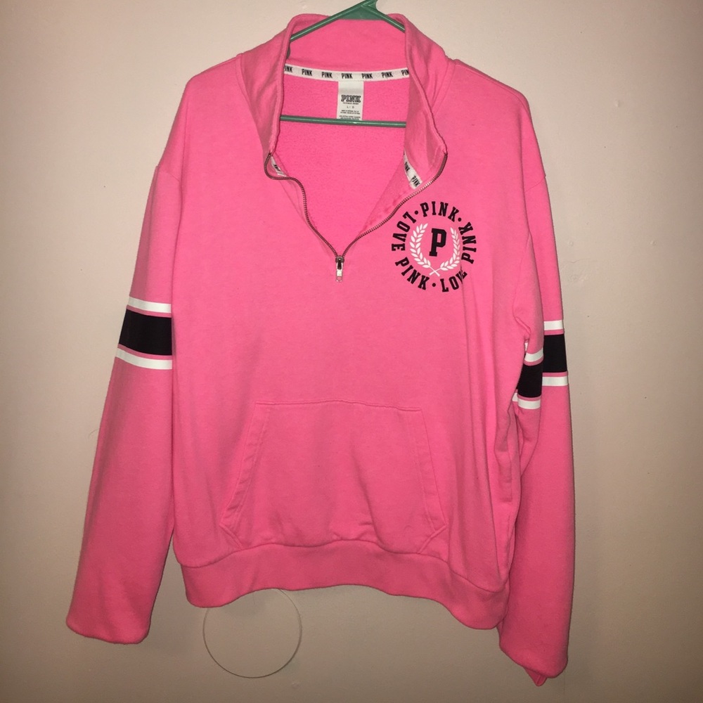 Pink Pullover sz Large! Hardly worn!