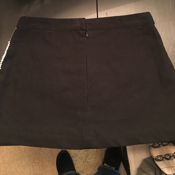 Free People Studded Moto mini skirt - Picture 4 of 8