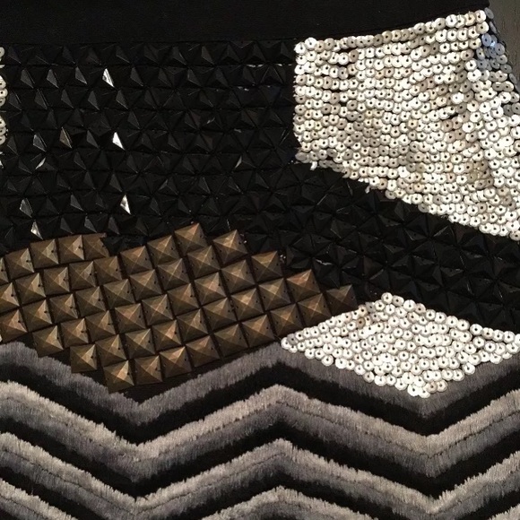 Free People Studded Moto mini skirt - Picture 7 of 8