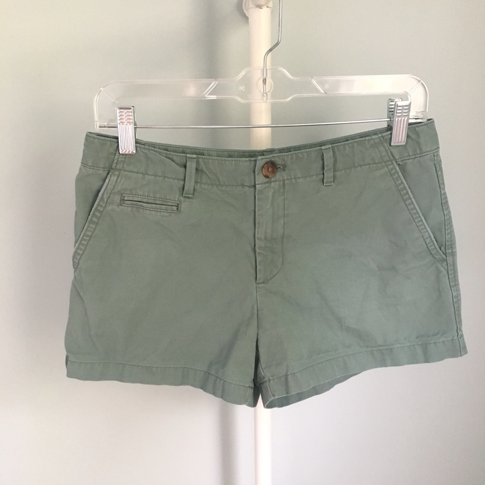 Gap Olive Chino Shorts