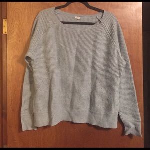 J. Crew side zip pullover sweater