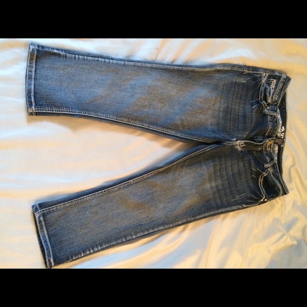 Denim Capri