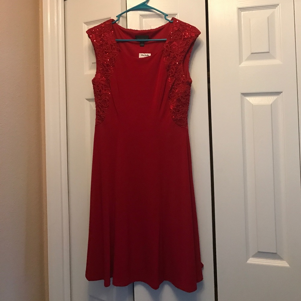 Red dress