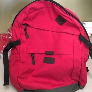 Red lands'end backpack/ bag/ school bag
