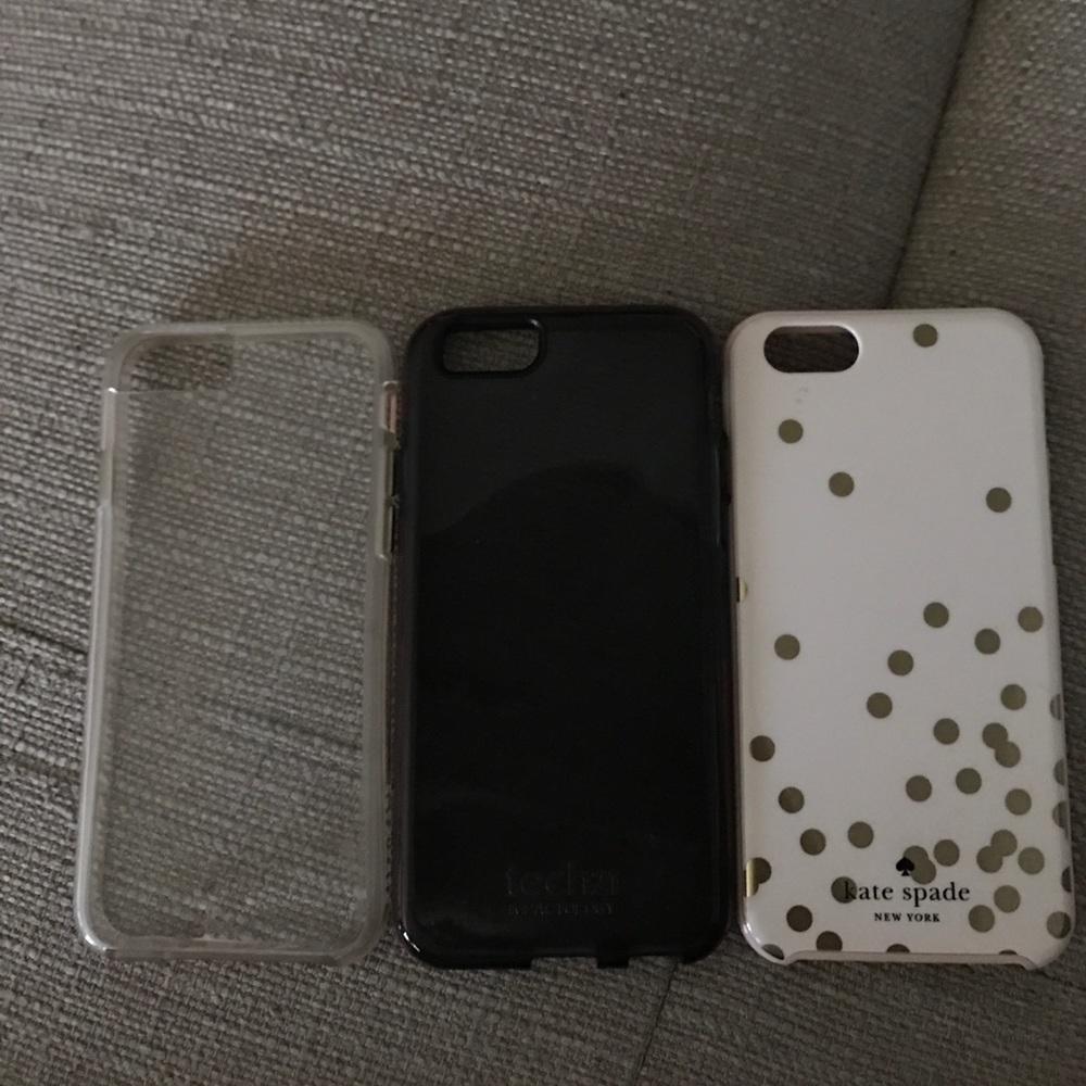 lot of 3 iPhone 6 cases