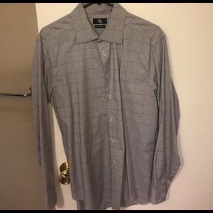 Calvin Klein Men's Dress Shirt Slim 16.5/34-35