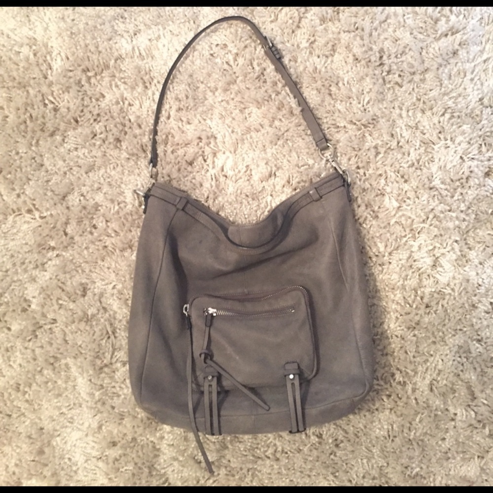 She + Lo slouchy leather bag