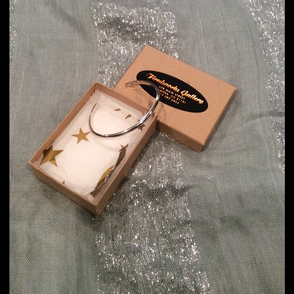 Dainty Sterling Silver Bracelet with Box