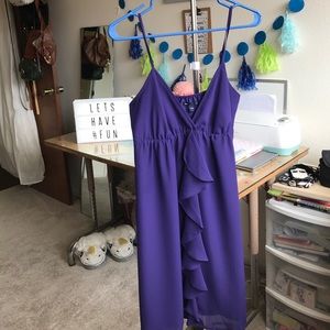 Beautiful and flowy Purple GAP dress 👗 ♥️