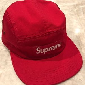 Supreme Washed Chino Twill Camp Hat