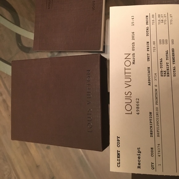 Louis Vuitton Front Row Embossed Sneaker - Picture 3 of 6