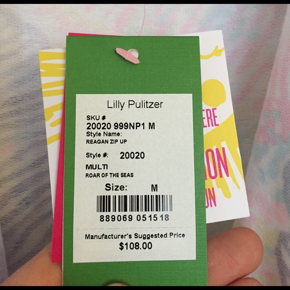 Lilly Pulitzer Reagan zip-up - Picture 4 of 6