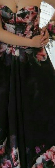 Zac Posen for David's Bridal floral prom dress - Picture 2 of 3