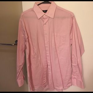 Men's dress shirt Calvin Klein Large pink