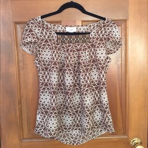 Loft patterned blouse