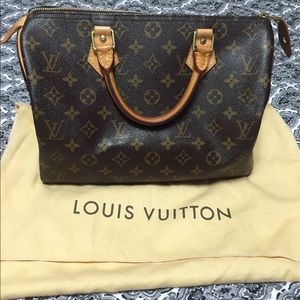 Authentic Louis Vuitton speedy 25