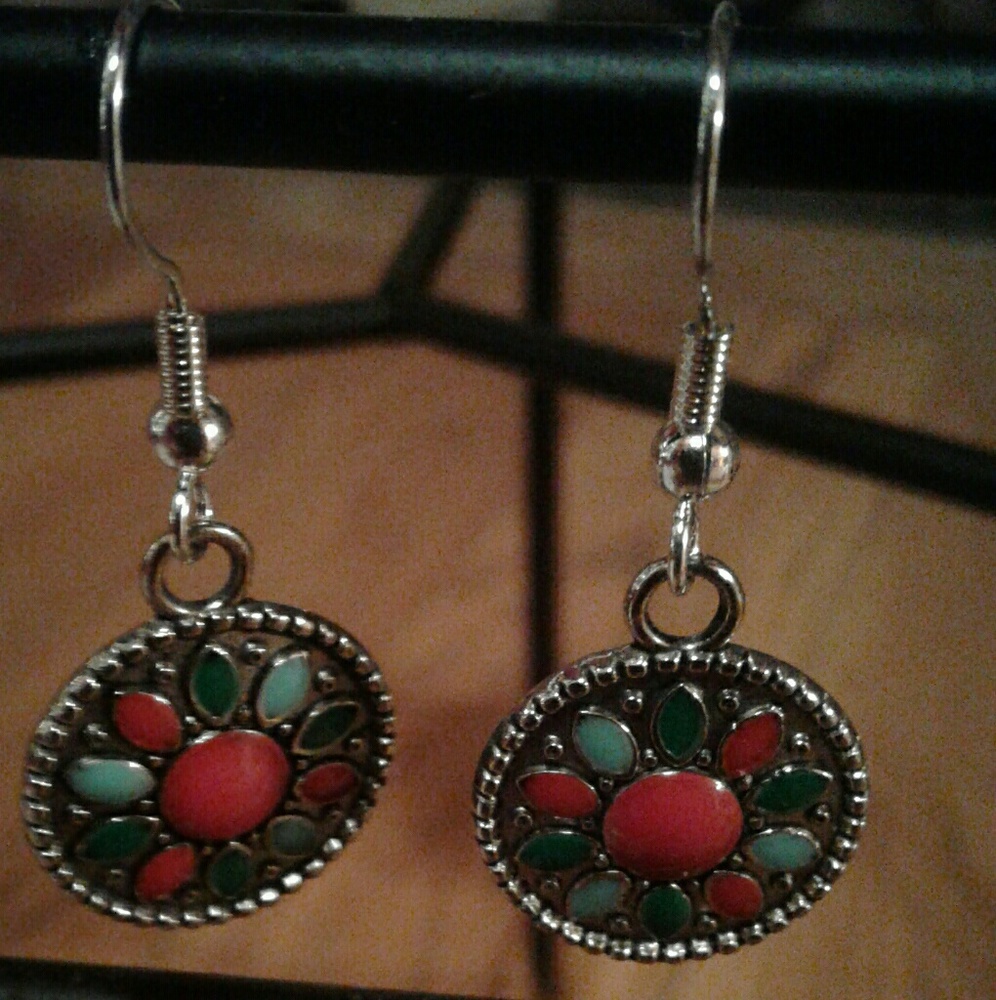 Handcrafted dangle earrings new