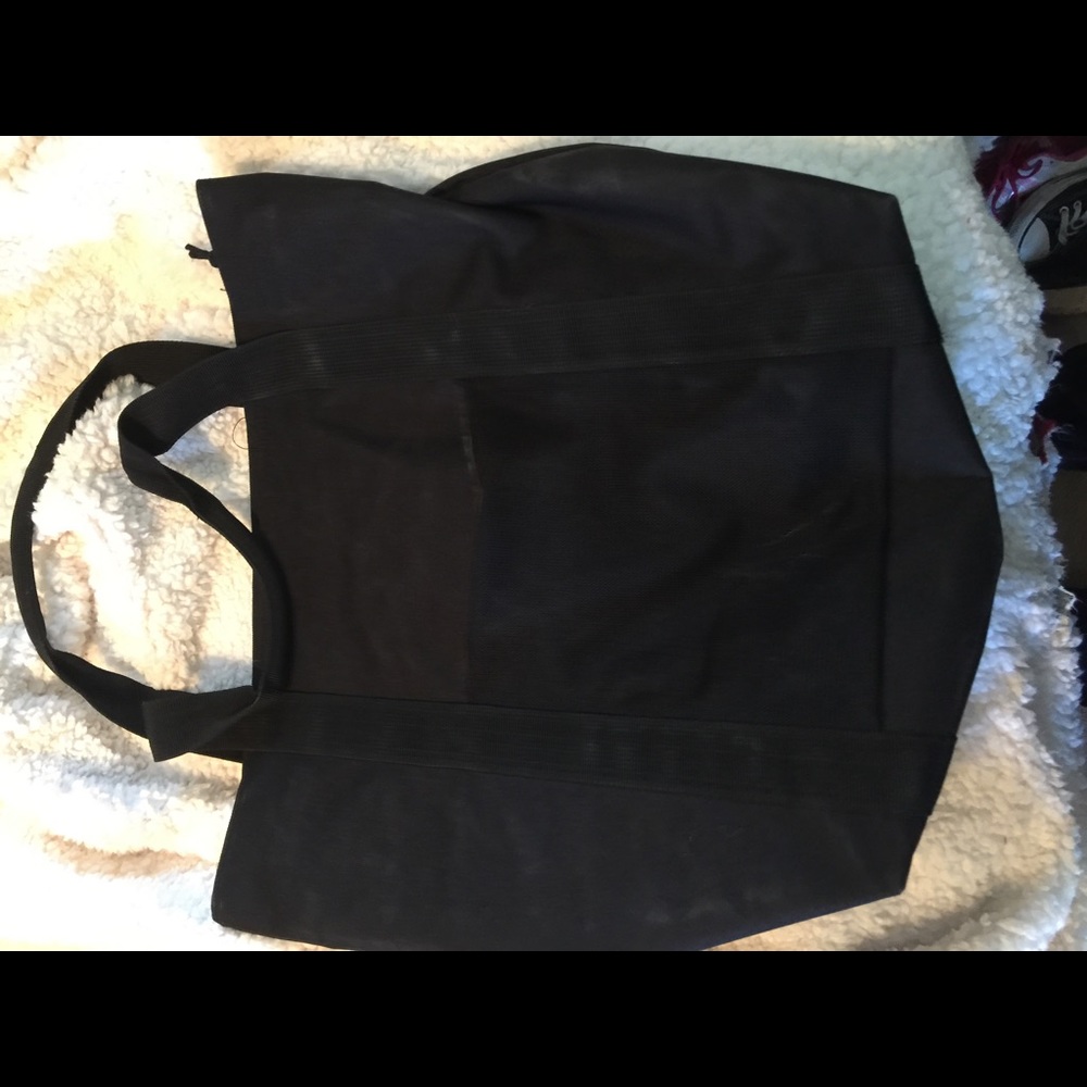 Large black tote