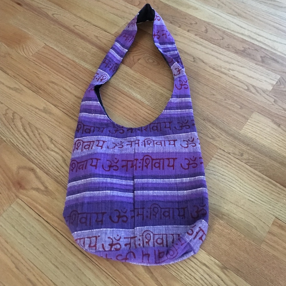 NWOT purple cross body bag