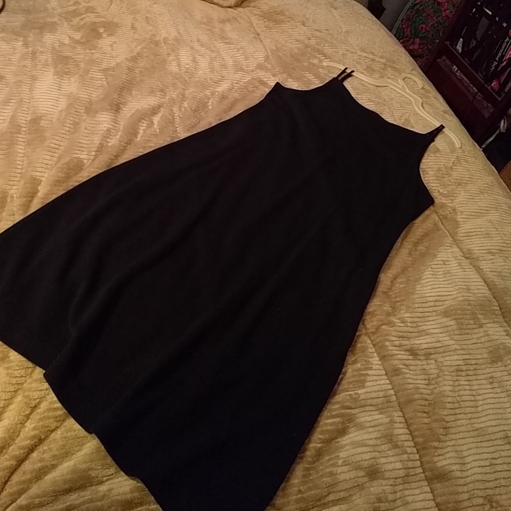 Simple black dress