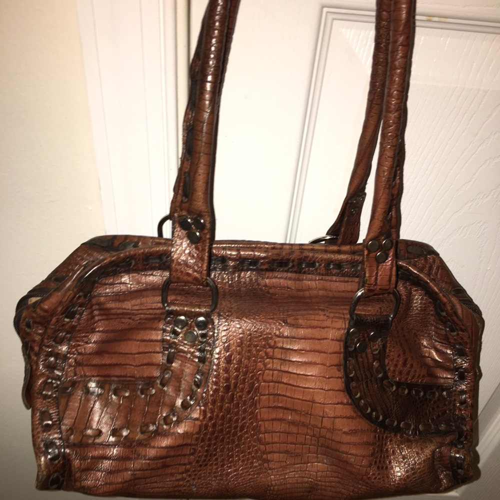 Original handmade leather bag