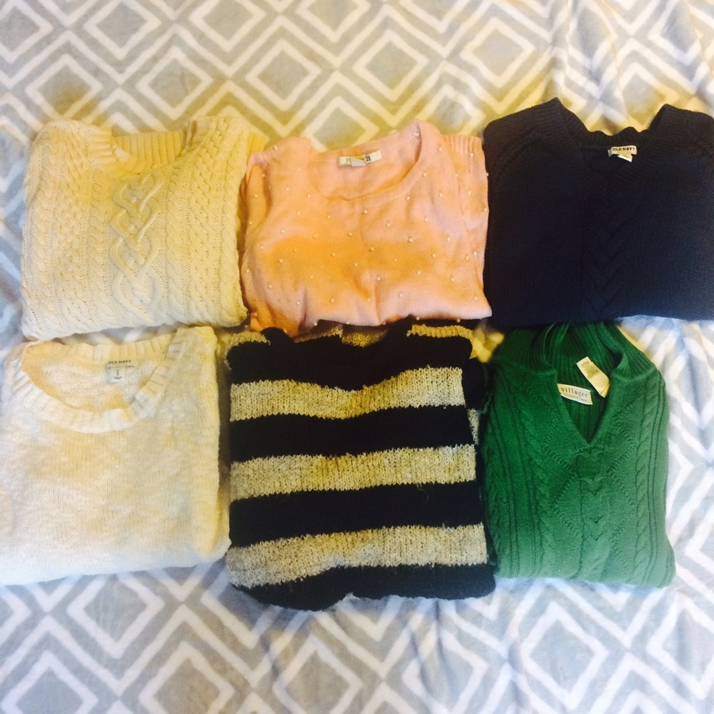 6 sweater bundle!