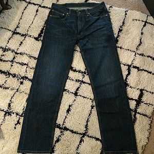 Levis dark blue jean