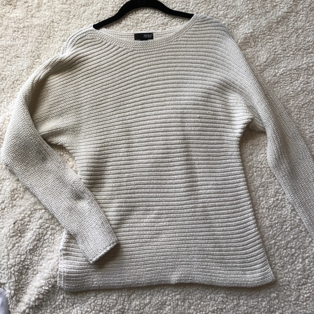 White ANA Sweater