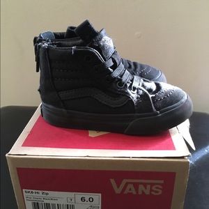 Black toddler Vans