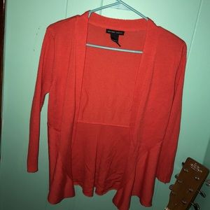 Coral 3/4 length sleeve Cardigan