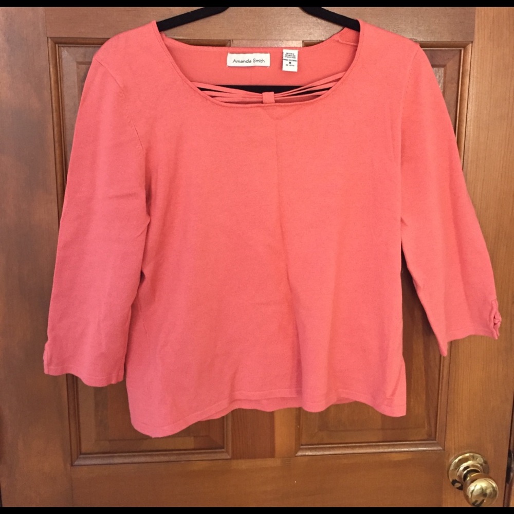 Amanda Smith Salmon shirt