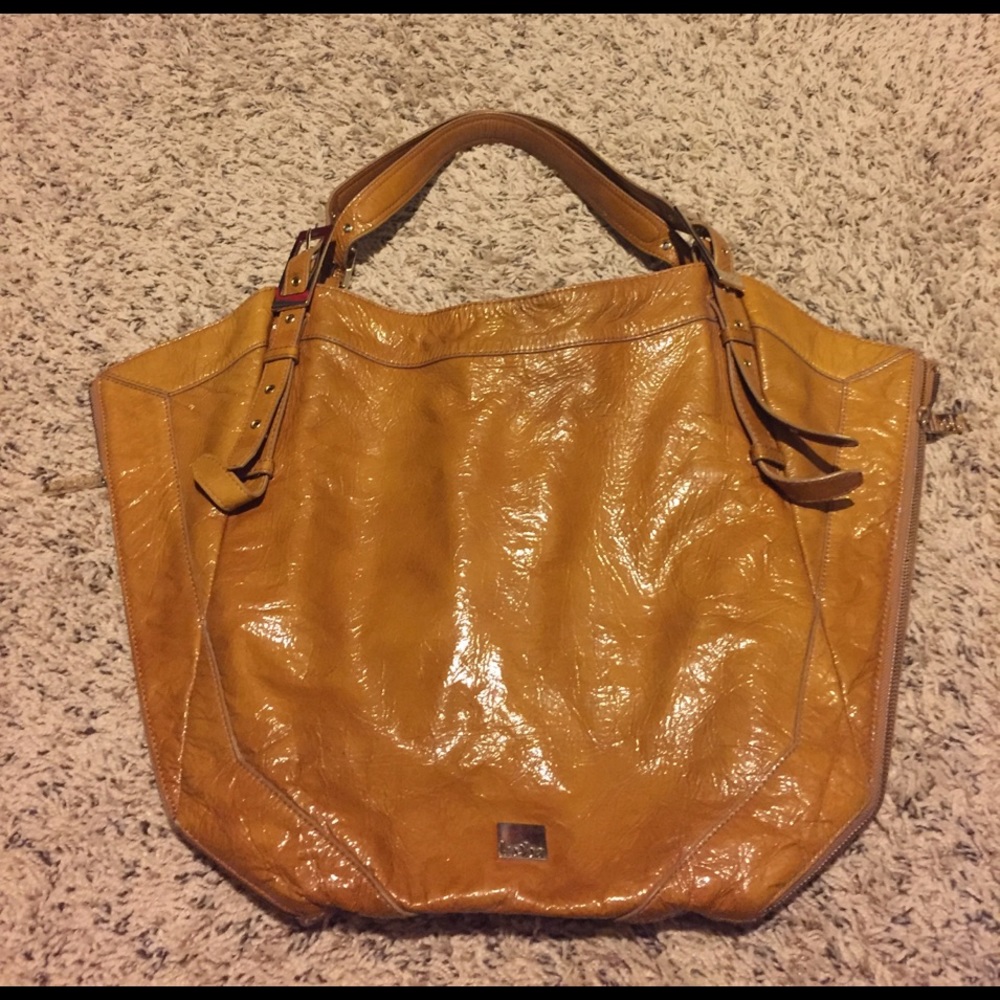 Kooba Blake Leather Shoulder Bag