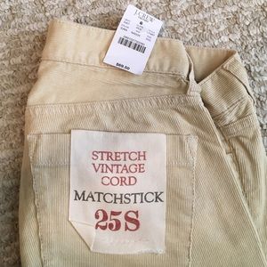 J.Crew tan cords