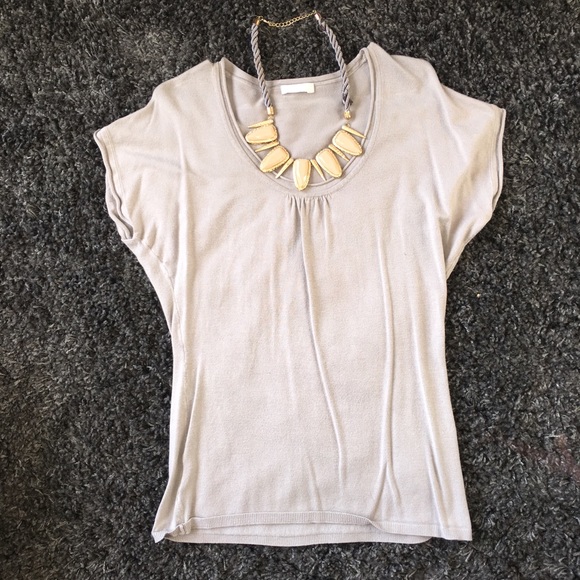 Short Sleeve Knit Top - Picture 1 of 3