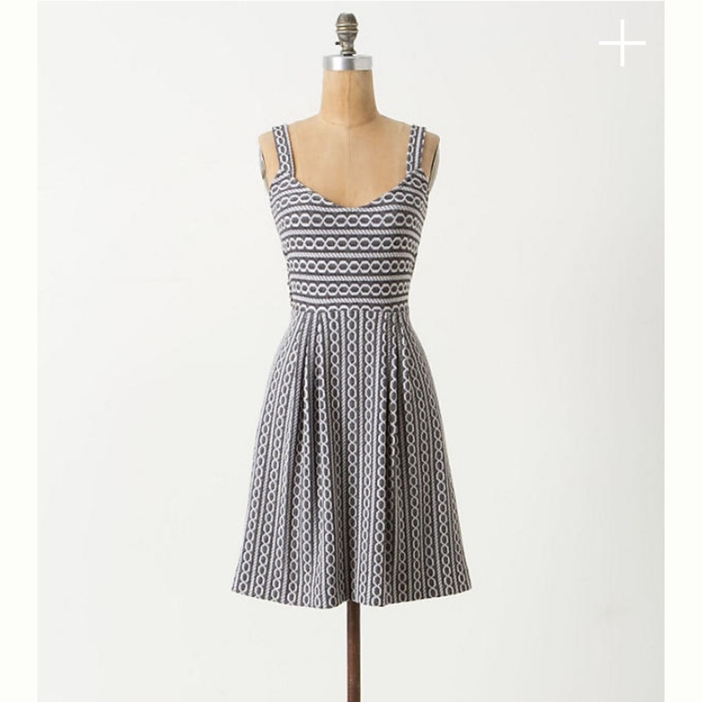 Anthropologie Rolo Crossback Dress