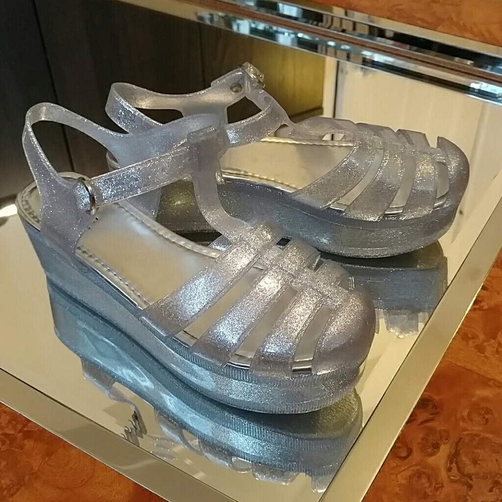 Glitter platform jellies XD