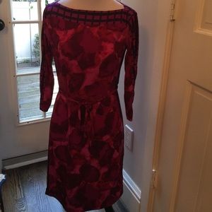Ali Ro long sleeved, boatneck dress in size 0