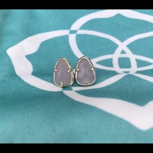 Lilac Hazel Studs in Gold