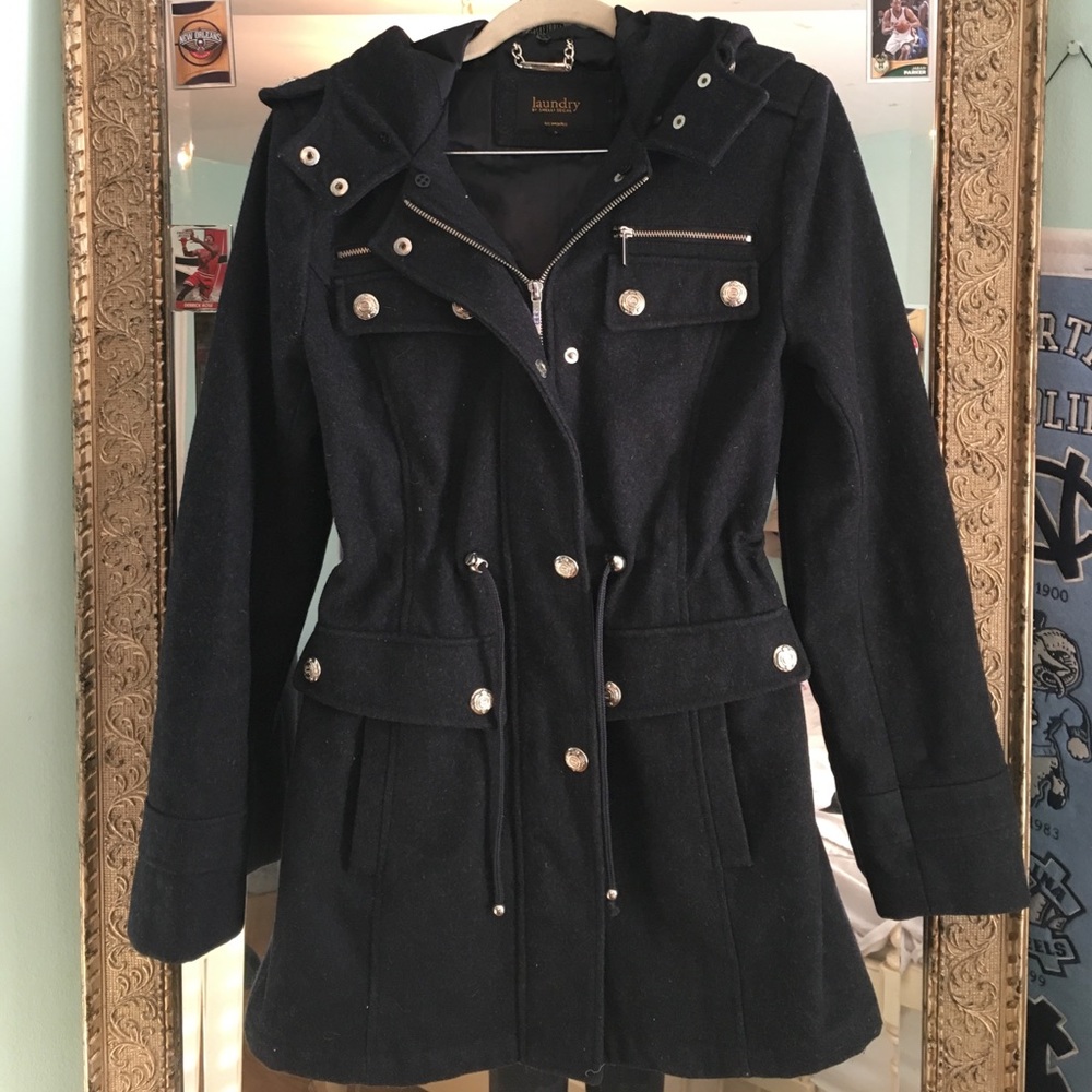 Beautiful navy wool jacket