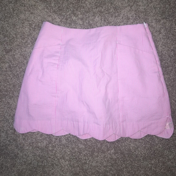 Scalloped Lilly Pulitzer skirt - Picture 1 of 2