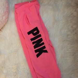 Victoria's Secret Pink Cropped Sweat Pants