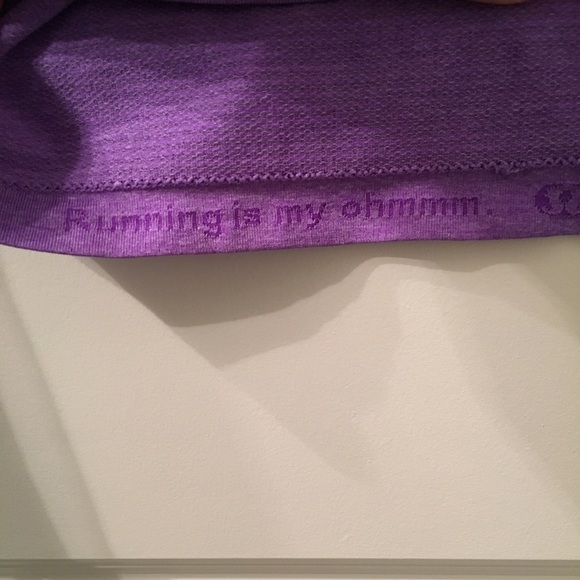 SOLD Lululemon Swiftly LS Purple sz 4 - Picture 6 of 8