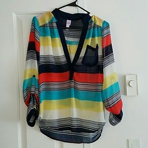 Multi-colored top