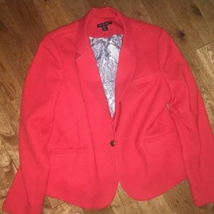 Gorgeous Red Fitted Blazer XL - Never Worn