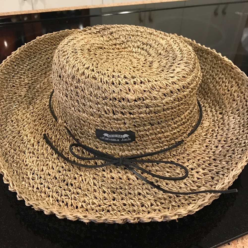 Panama Jack woven hat NWOT