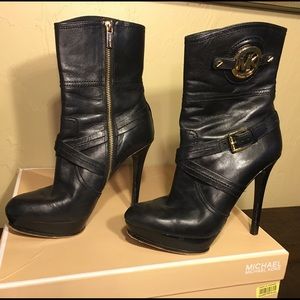 Michael Kors Stockard Bootie - Black 8M 40F3ADHE5L
