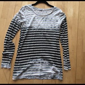 Michael Stars long sleeve striped shirt