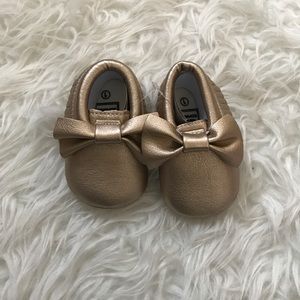 Baby Faux Leather Baby Moccasins