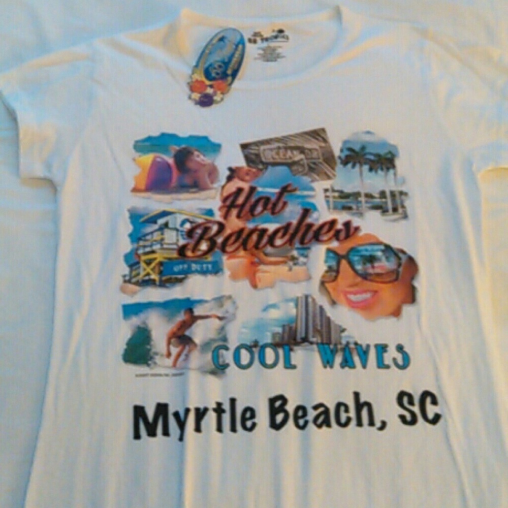 4 Myrtle beach tees nwt