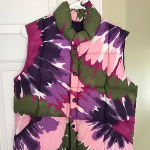 Lands end puffy vest